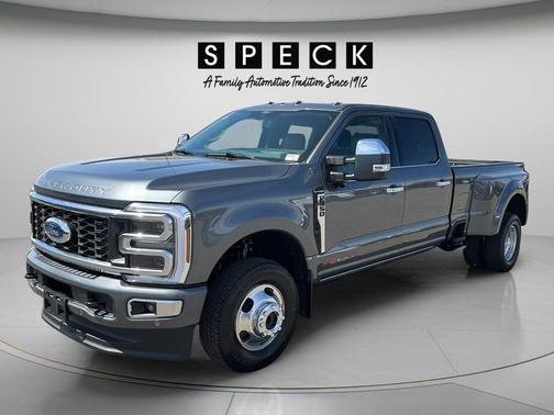Gray 2026 Ford F-350 Platinum DRW