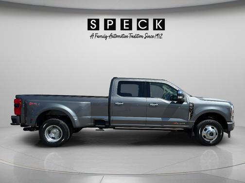 Gray 2026 Ford F-350 Platinum DRW