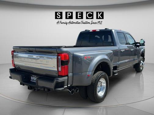 Gray 2026 Ford F-350 Platinum DRW