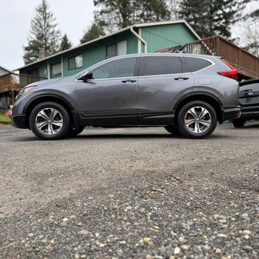 Gray 2018 Honda CR-V LX