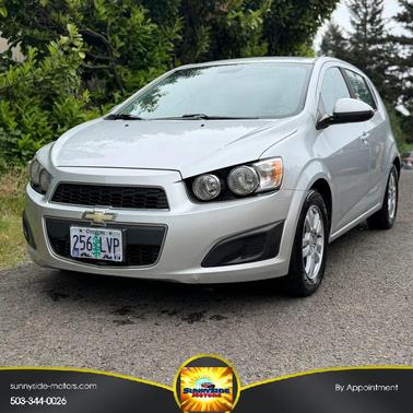 Silver 2012 Chevrolet Sonic 1LT