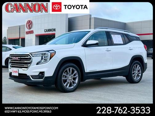 Summit White 2024 GMC Terrain SLT