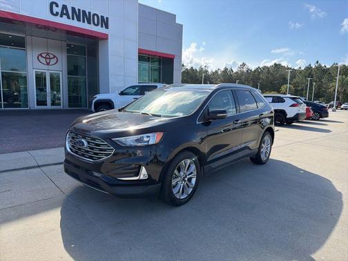 Agate Black Metallic 2019 Ford Edge Titanium