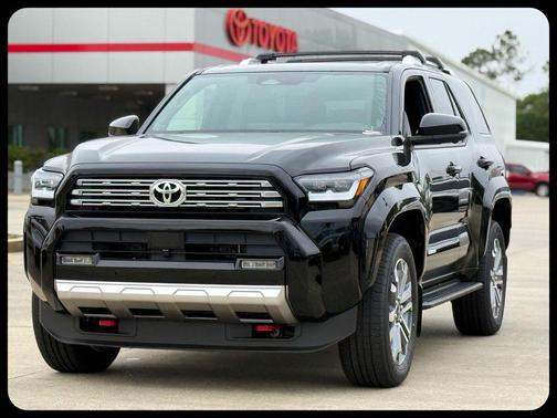 Black 2026 Toyota 4Runner Limited
