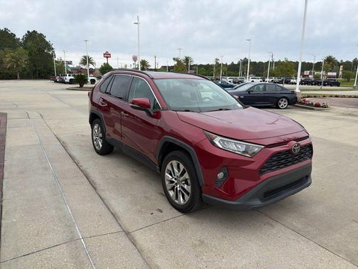 Ruby Flare Pearl 2021 Toyota RAV4 XLE Premium