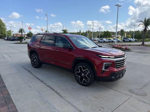 Radiant Red Tintcoat 2025 Chevrolet Traverse High Country
