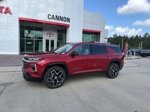 Radiant Red Tintcoat 2025 Chevrolet Traverse High Country