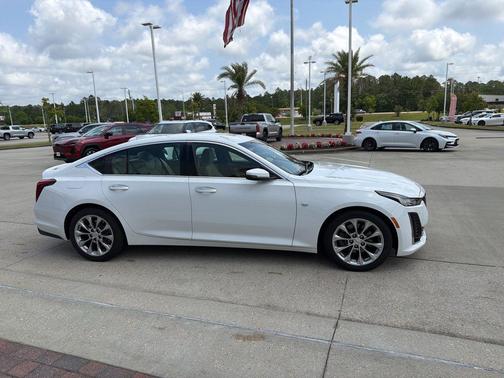 Summit White 2023 Cadillac CT5 Premium Luxury