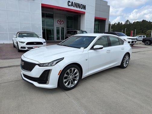 Summit White 2023 Cadillac CT5 Premium Luxury