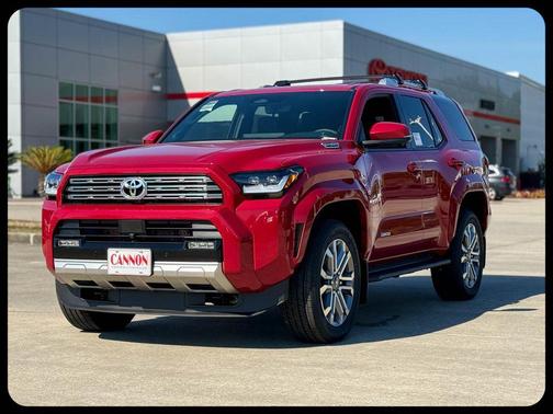 Supersonic Red 2026 Toyota 4Runner Limited