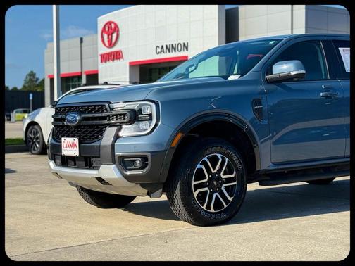 Azure Gray Metallic Tri-Coat 2024 Ford Ranger LARIAT