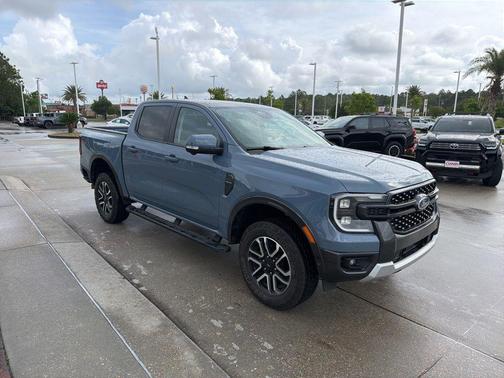 Azure Gray Metallic Tri-Coat 2024 Ford Ranger LARIAT