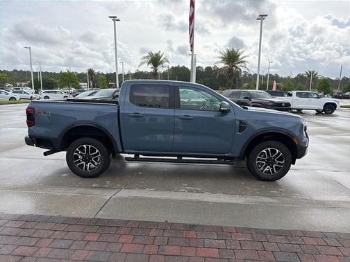 Azure Gray Metallic Tri-Coat 2024 Ford Ranger LARIAT