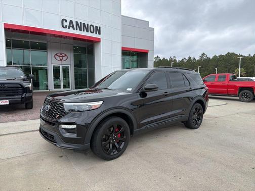 Agate Black Metallic 2023 Ford Explorer ST
