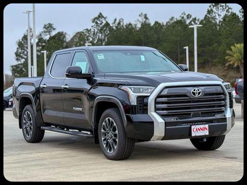 Midnight Black Metallic 2026 Toyota Tundra Limited