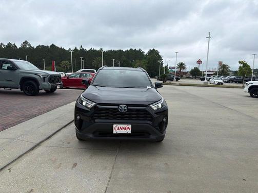 Midnight Black Metallic 2024 Toyota RAV4 Hybrid XLE Premium