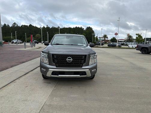 Gun Metallic 2023 Nissan Titan SV