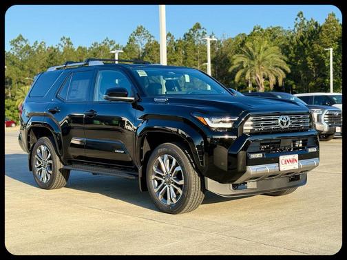 Black 2026 Toyota 4Runner Limited
