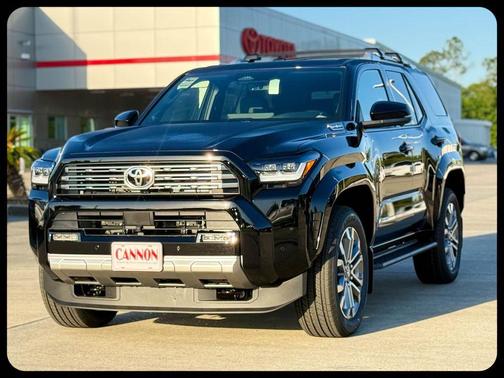 Black 2026 Toyota 4Runner Limited