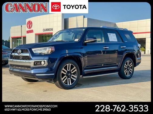 Nautical Blue Metallic 2019 Toyota 4Runner Limited