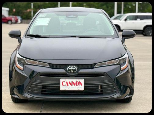 Midnight Black Metallic 2025 Toyota Corolla LE
