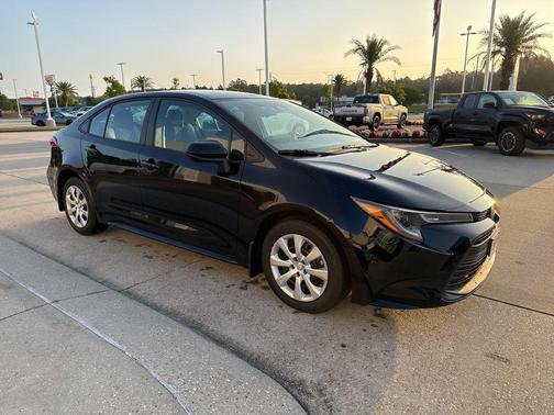 Midnight Black Metallic 2025 Toyota Corolla LE