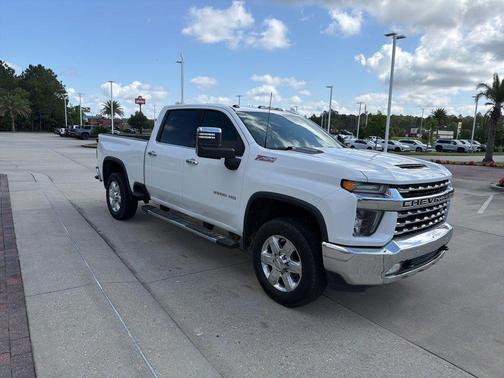Summit White 2020 Chevrolet Silverado 3500 LTZ