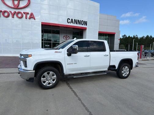Summit White 2020 Chevrolet Silverado 3500 LTZ