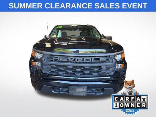 Black 2025 Chevrolet Silverado 1500 Custom Trail Boss