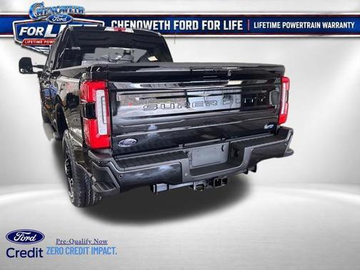 Agate Black Metallic 2026 Ford F-350 Platinum