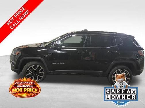 Diamond Black Crystal Pearlcoat 2017 Jeep New Compass Limited