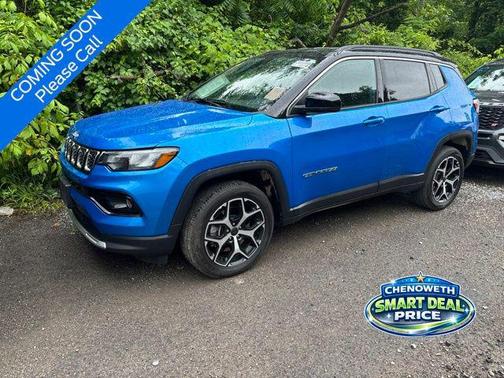 Hydro Blue Pearlcoat 2025 Jeep Compass Limited