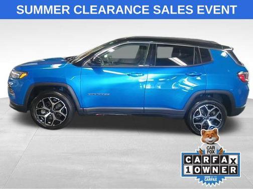 Hydro Blue Pearlcoat 2025 Jeep Compass Limited