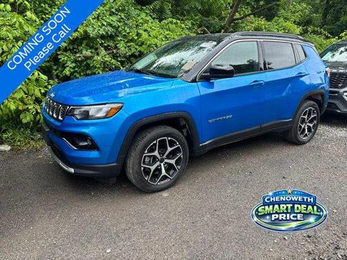 Hydro Blue Pearlcoat 2025 Jeep Compass Limited