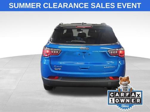 Hydro Blue Pearlcoat 2025 Jeep Compass Limited