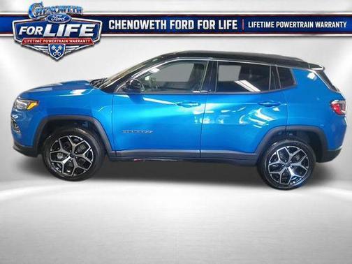 Hydro Blue Pearlcoat 2025 Jeep Compass Limited