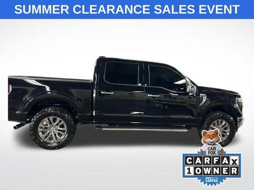 Agate Black Metallic 2025 Ford F-150 Lariat