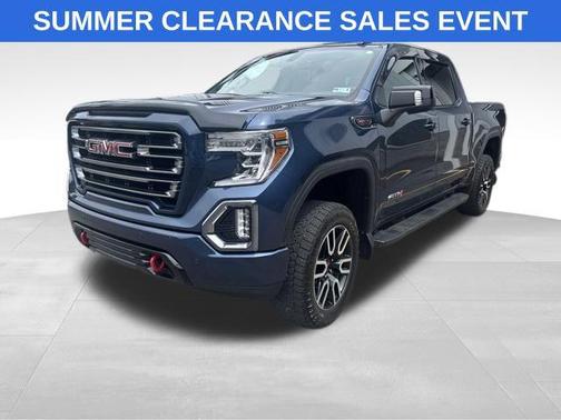 Pacific Blue Metallic 2019 GMC Sierra 1500 AT4