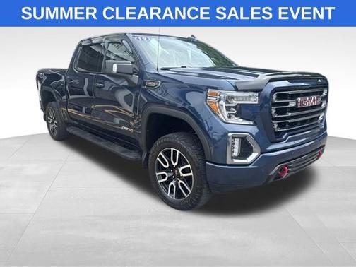 Pacific Blue Metallic 2019 GMC Sierra 1500 AT4