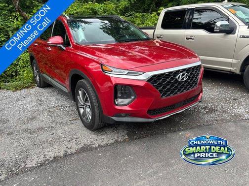 Scarlet Red 2020 Hyundai SANTA FE SEL 2.4