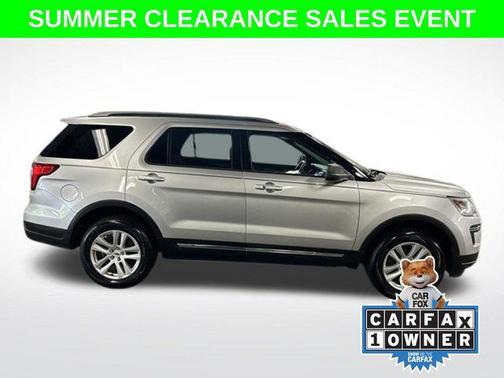 Ingot Silver 2018 Ford Explorer XLT