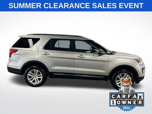 Ingot Silver 2018 Ford Explorer XLT