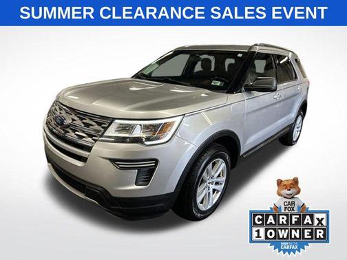 Ingot Silver 2018 Ford Explorer XLT