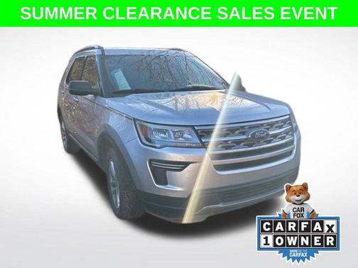 Ingot Silver 2018 Ford Explorer XLT