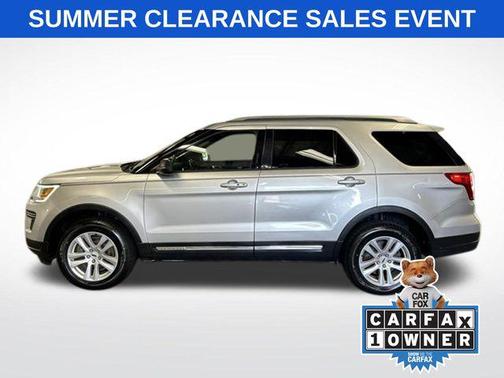 Ingot Silver 2018 Ford Explorer XLT