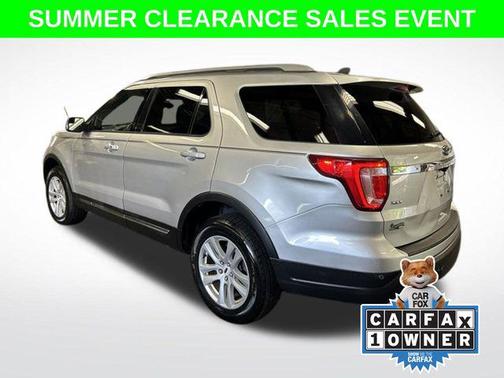 Ingot Silver 2018 Ford Explorer XLT