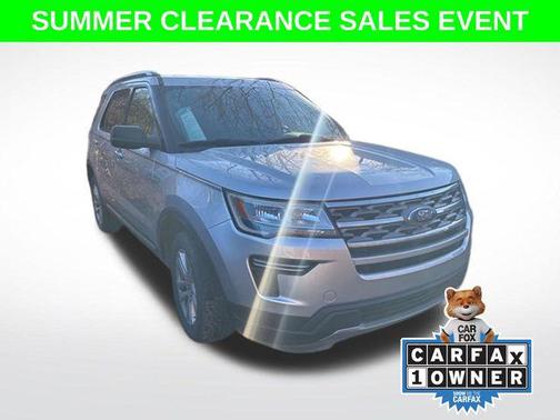 Ingot Silver 2018 Ford Explorer XLT
