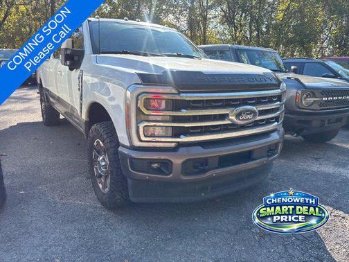 Star White Metallic Tri-Coat 2023 Ford F-350 King Ranch