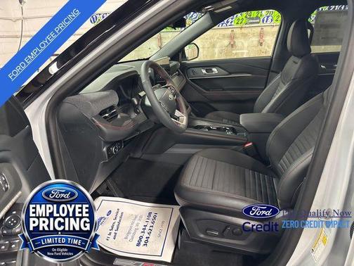 Space White Metallic 2026 Ford Explorer ST-Line