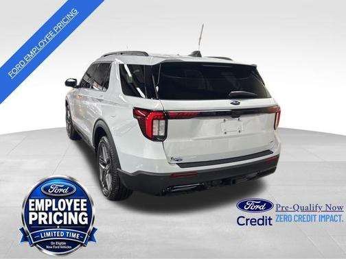 Space White Metallic 2026 Ford Explorer ST-Line